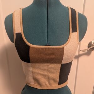 Forever 21 Cropped Knit Tank